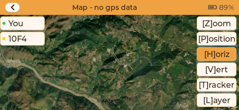 Satellite map layer